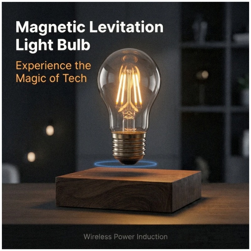 Office Technician - Magnetic Levitating Floating Wireless LED Light
