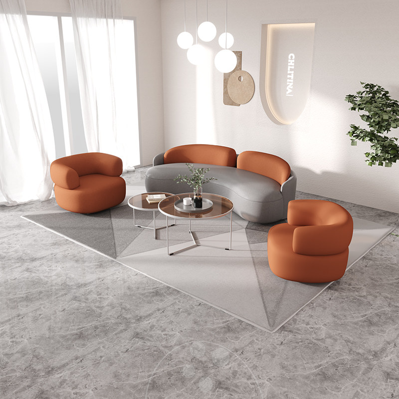Office Tech Furniture - Italian Tech Fabric Sofa Nordic Arc