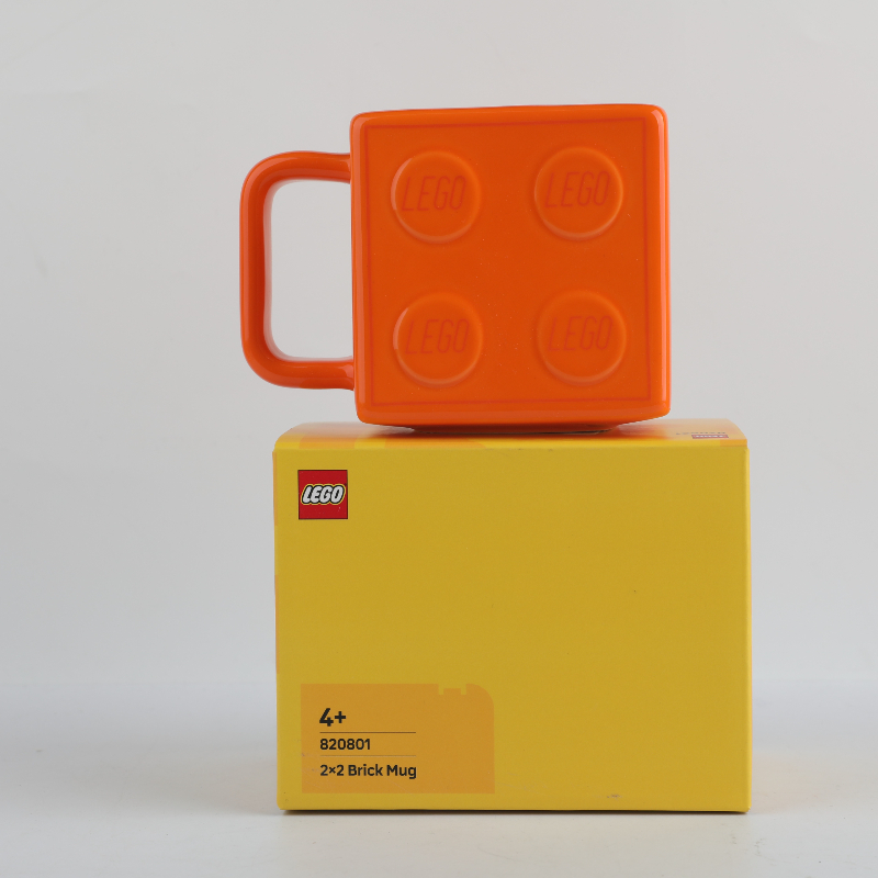 Office Technician - 320ml Ceramic Mug 2x2 Red LEGO