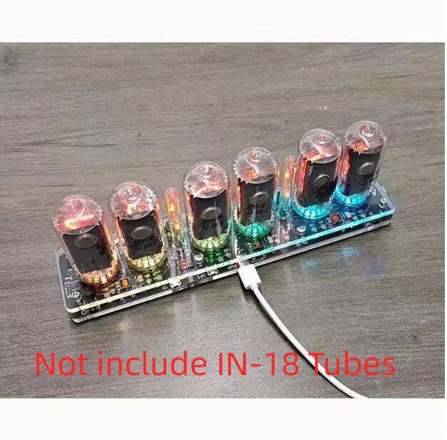 GHXAMP 6-Digit IN-18 Nixie Tub - огляд і ціна Tech Office Youtube