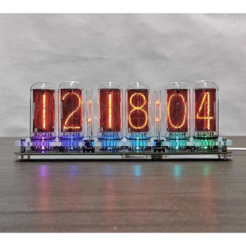 GHXAMP 6-Digit IN-18 Nixie Tub - огляд і ціна Tech Office Youtube
