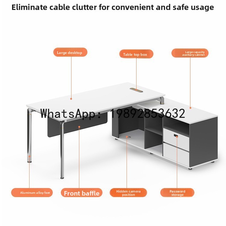 YFY Office Desk Simple Modern  - огляд і ціна Office Tech Furniture