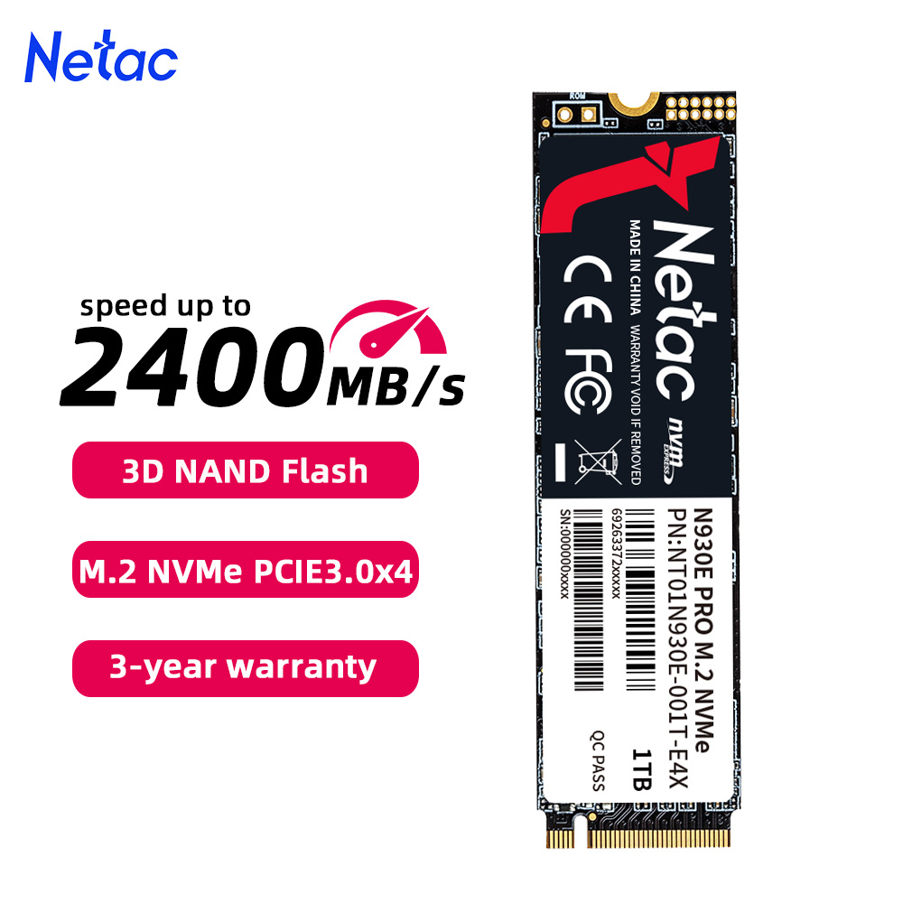 Netac NVMe SSD 1tb M2 SSD 512G - огляд і ціна Samsung Ssd 980 Pro