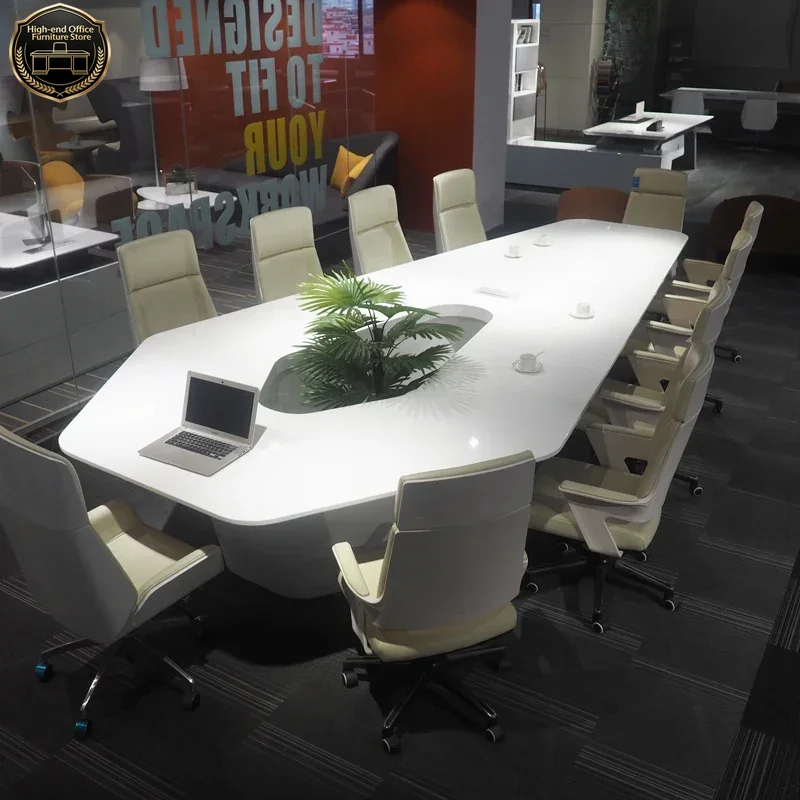Modern White High Tech Smart O - огляд і ціна Office Tech Furniture