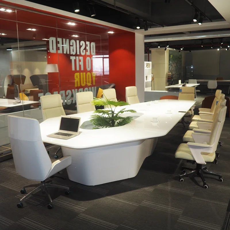 Modern White High Tech Smart O - огляд і ціна Office Tech Furniture