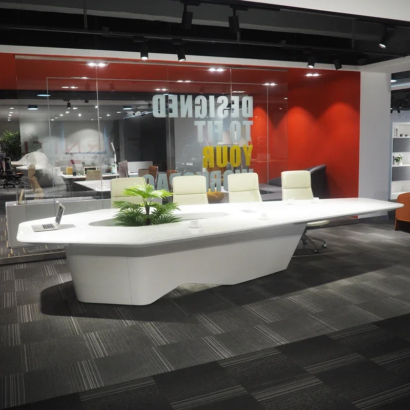 Modern White High Tech Smart O - огляд і ціна Office Tech Furniture