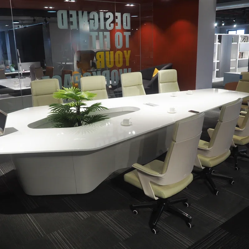 Modern White High Tech Smart O - огляд і ціна Office Tech Furniture