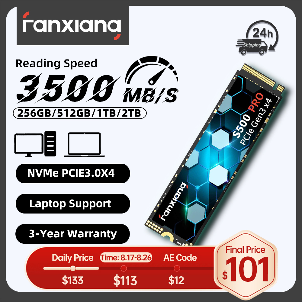 Fanxiang S500 Pro M.2 SSD NVMe - огляд і ціна Samsung Ssd 980 Pro
