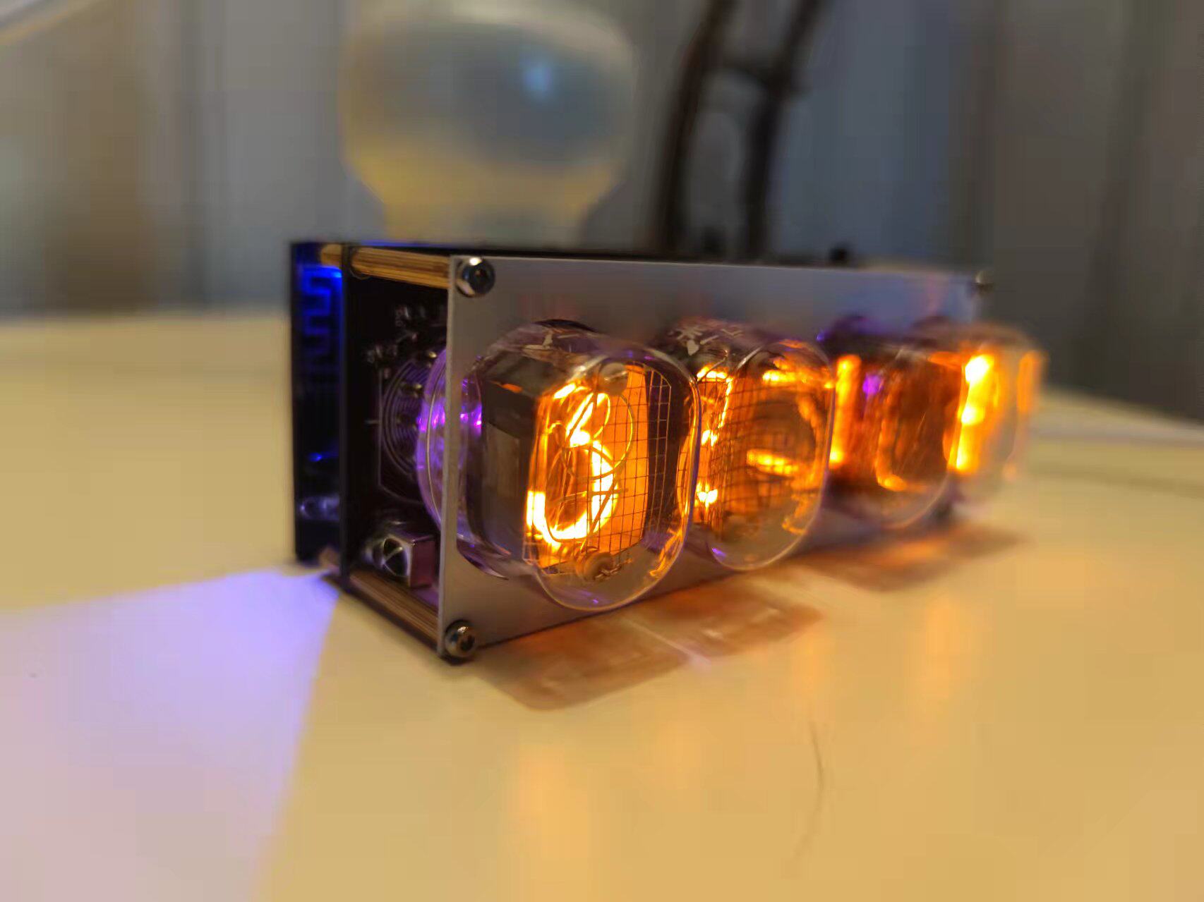 QS30-1 Nixie Tube Clock, Retro - огляд і ціна Tech Office Youtube