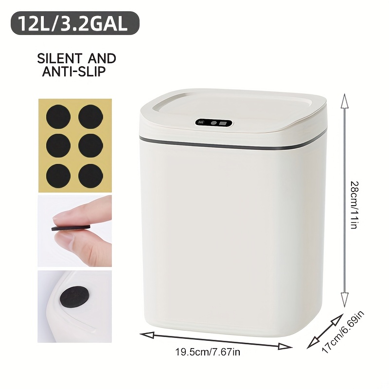 Hands-Free Smart Trash Can wit - огляд і ціна Office Tech Essentials