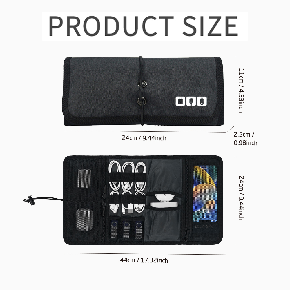 Tech Organizer Bag Cable Stora - огляд і ціна Office Technician