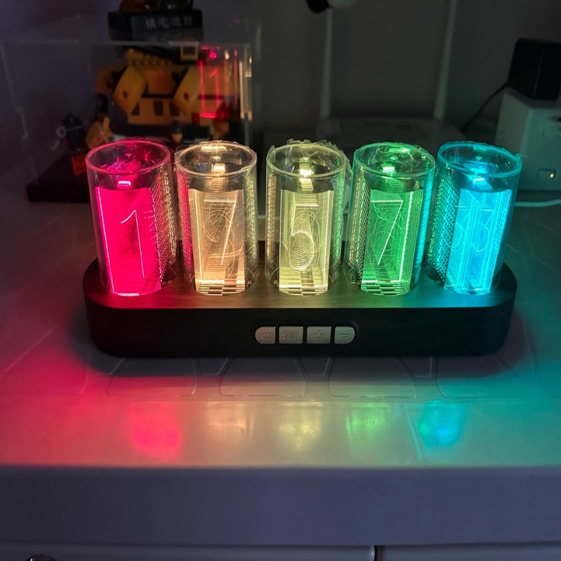 LED Nixie Tube Clock RGB Gamin - огляд і ціна Tech Office Youtube