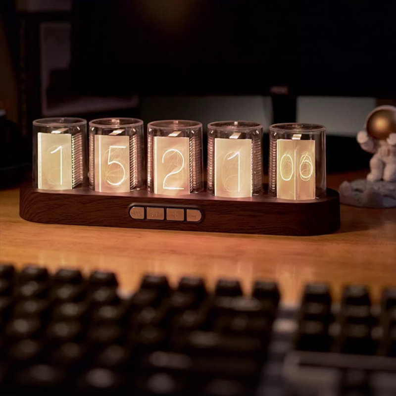 LED Nixie Tube Clock RGB Gamin - огляд і ціна Tech Office Youtube