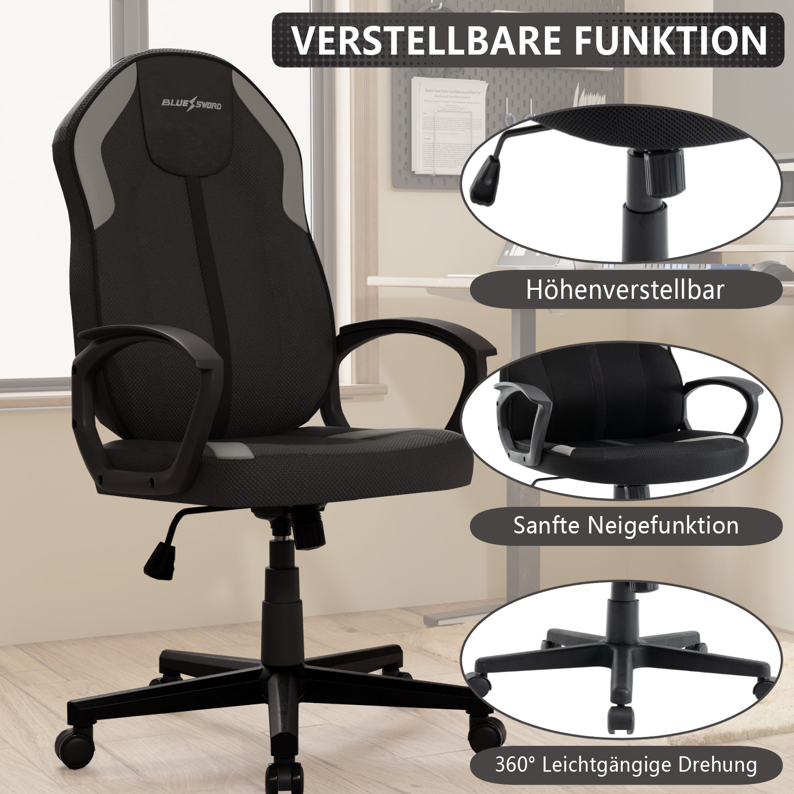 Vigosit Ergonomic Office Chair - огляд і ціна Office Tech Furniture