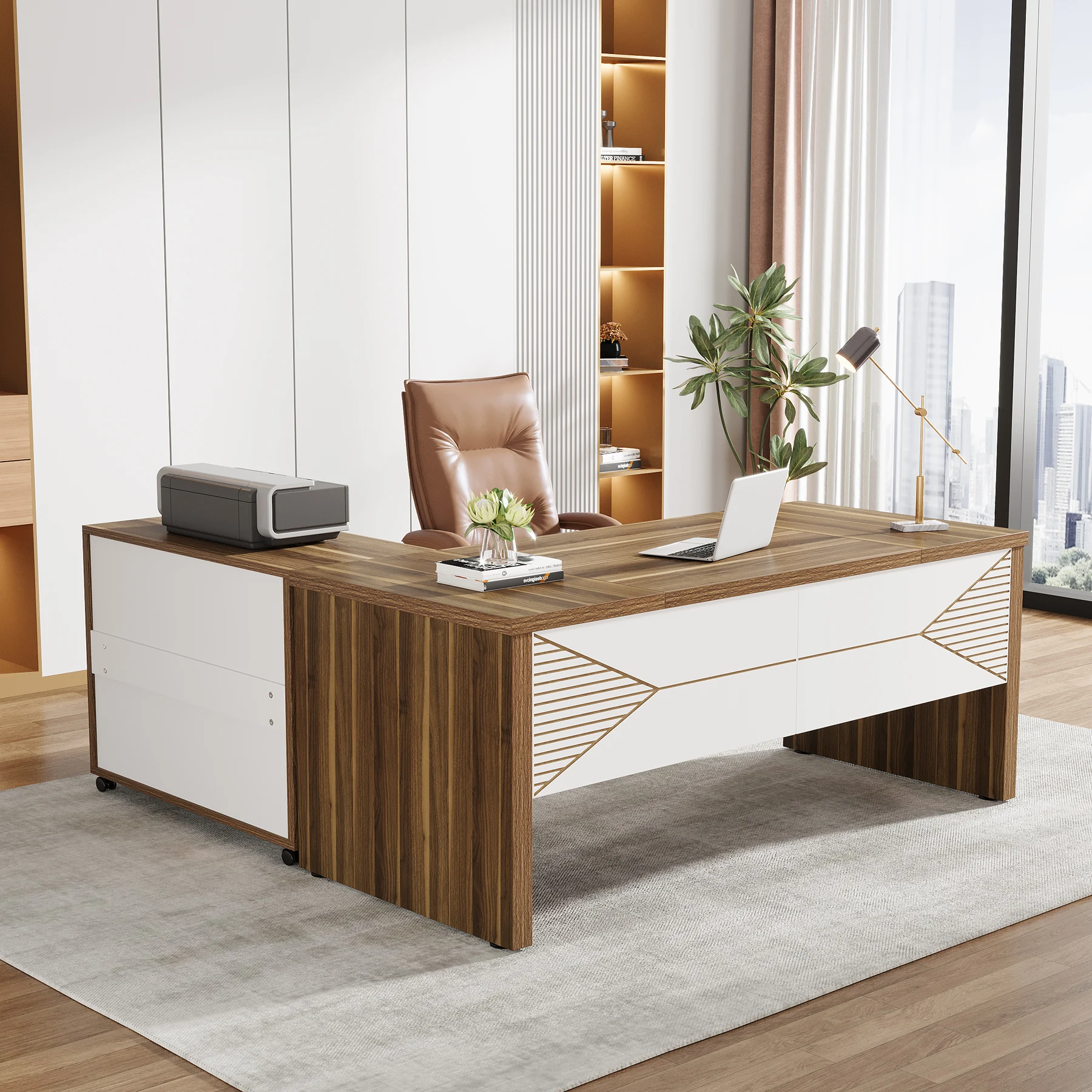 Tribesigns   Modern Luxury L S - огляд і ціна Office Tech Furniture