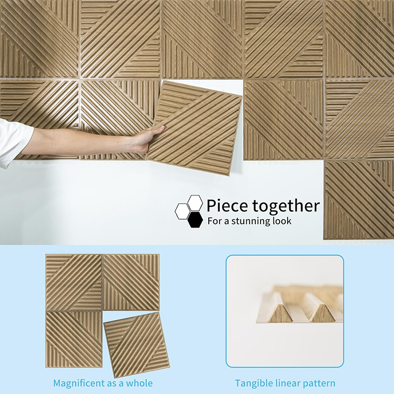 12 Pcs  3D Wall Panel 30x30cm  - огляд і ціна Office Technician
