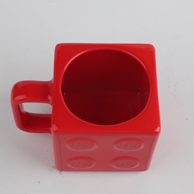 320ml Ceramic Mug 2x2 Red LEGO - огляд і ціна Office Technician
