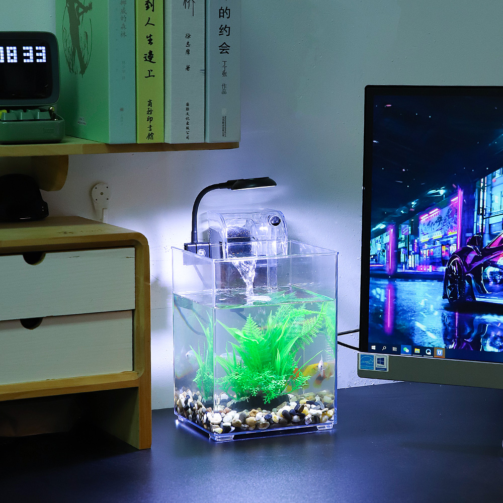 USB Desktop Fish Tank Set-Easy - огляд і ціна Office Technician
